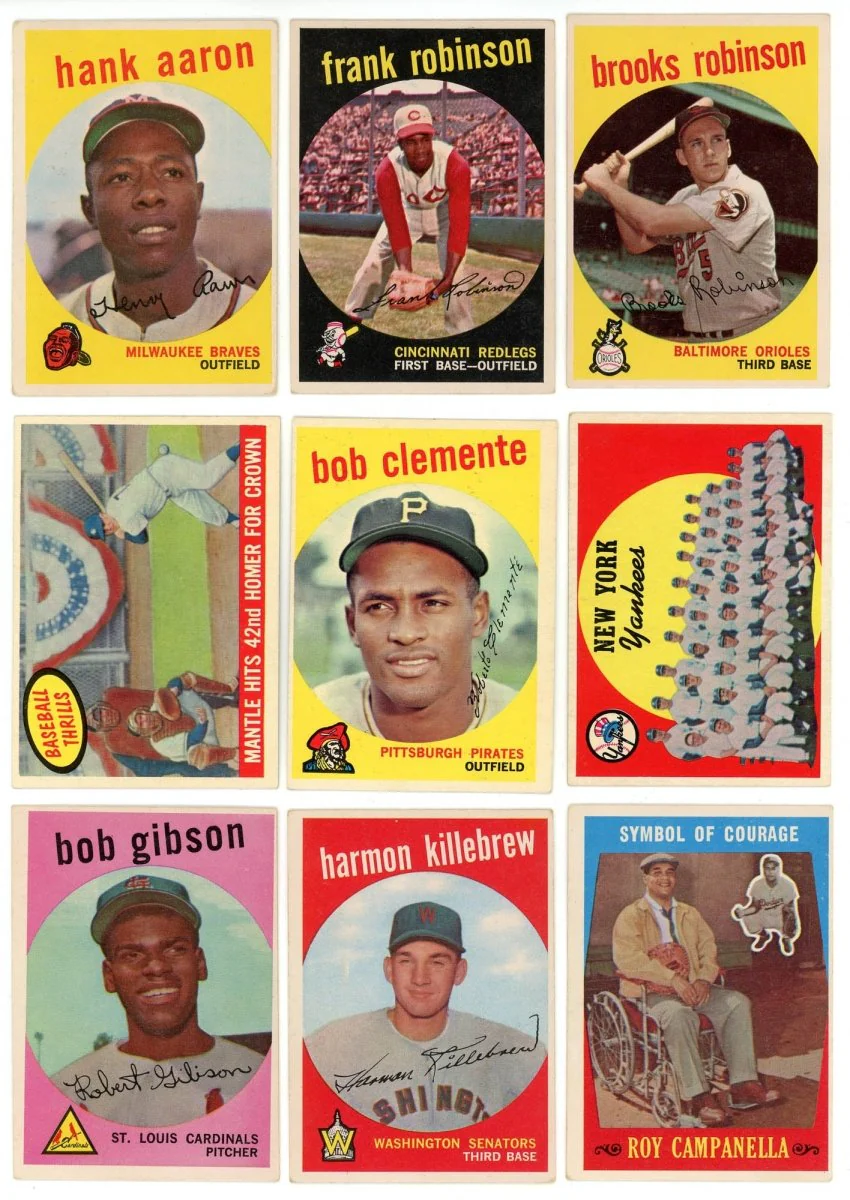 1959 TOPPS BASEBALL COMPLETE SET BREAK - 7 CARDS PER BOX! INCLUDES A HOFer AND/OR HIGH #! - Image 4