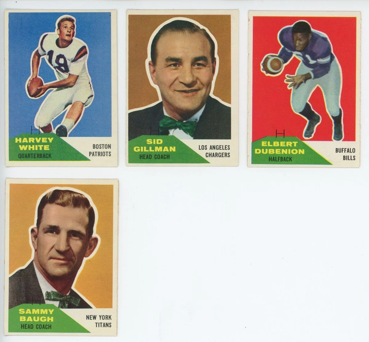 1960 FLEER FOOTBALL COMPLETE SET BREAK - 6 CARDS PER BOX! - Image 5