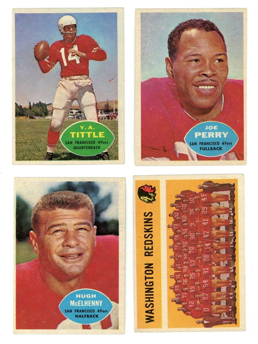 1960 TOPPS FOOTBALL COMPLETE SET BREAK – 4 CARDS PER BOX! 1 HOFER IN EVERY BOX! - Image 6