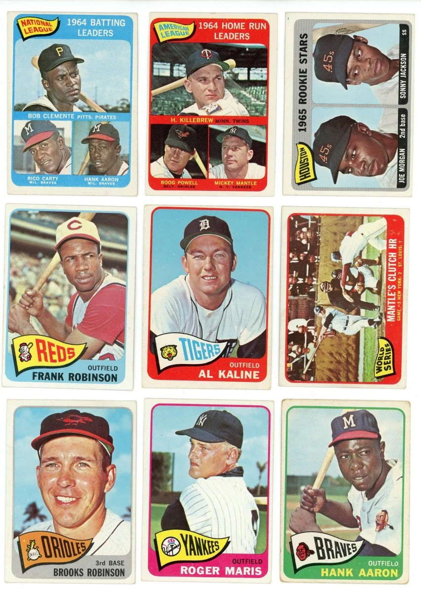 1965 TOPPS BASEBALL COMPLETE SET BREAK - 10 CARDS PER BOX! (1) HOFer & (1-2) High # Cards per box! - Image 4