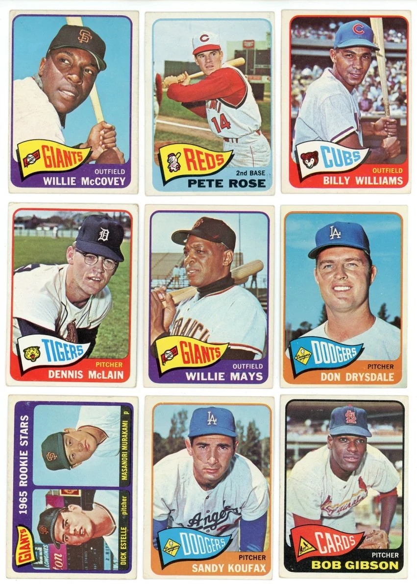 1965 TOPPS BASEBALL COMPLETE SET BREAK - 10 CARDS PER BOX! (1) HOFer & (1-2) High # Cards per box! - Image 6