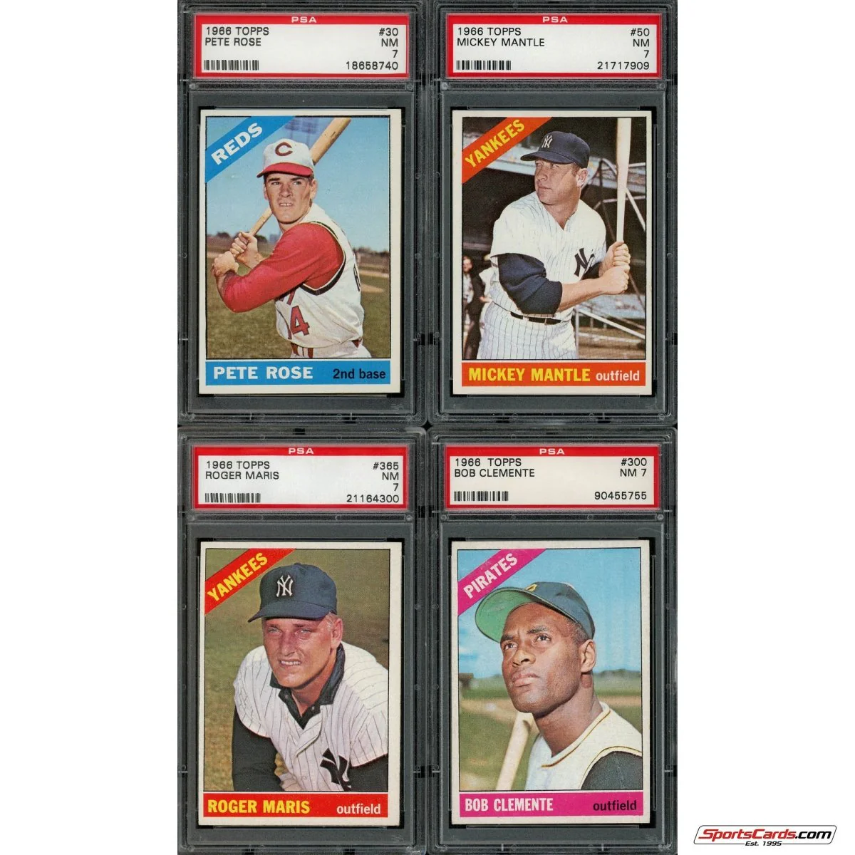 1966 Topps Baseball Complete Graded Set Break - (1) PSA 7 or Better Graded Card Per Box! - Image 3