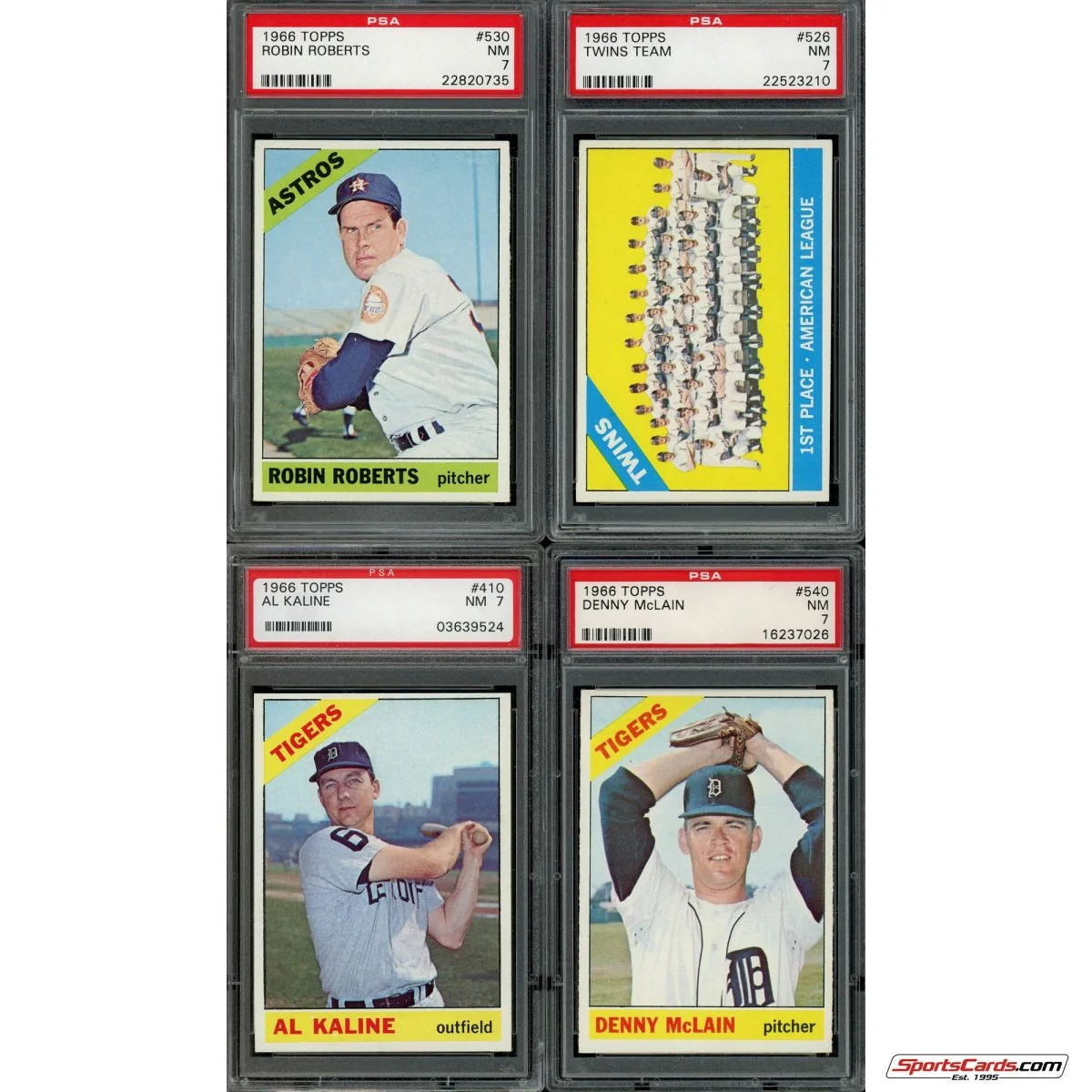 1966 Topps Baseball Complete Graded Set Break - (1) PSA 7 or Better Graded Card Per Box! - Image 5