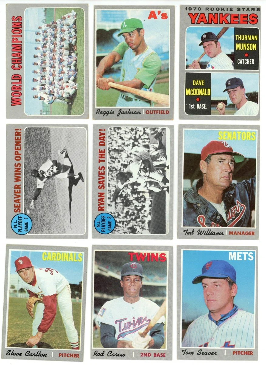 1970 TOPPS BASEBALL COMPLETE SET BREAK – 10 CARDS PER BOX! INCLUDES A HOFER AND HIGH NUMBER! - Image 2