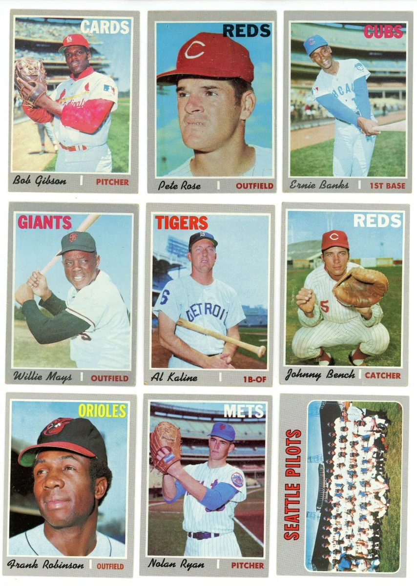 1970 TOPPS BASEBALL COMPLETE SET BREAK – 10 CARDS PER BOX! INCLUDES A HOFER AND HIGH NUMBER! - Image 6