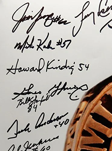 1972 17-0 Perfect Season Autographed 16x20 Super Bowl Ring Photo- JSA W Auth - Image 2