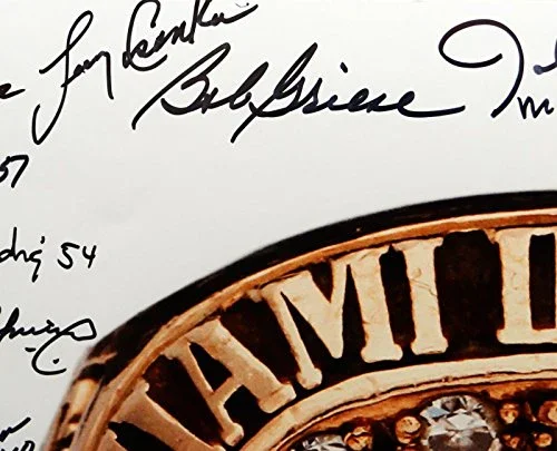 1972 17-0 Perfect Season Autographed 16x20 Super Bowl Ring Photo- JSA W Auth - Image 4