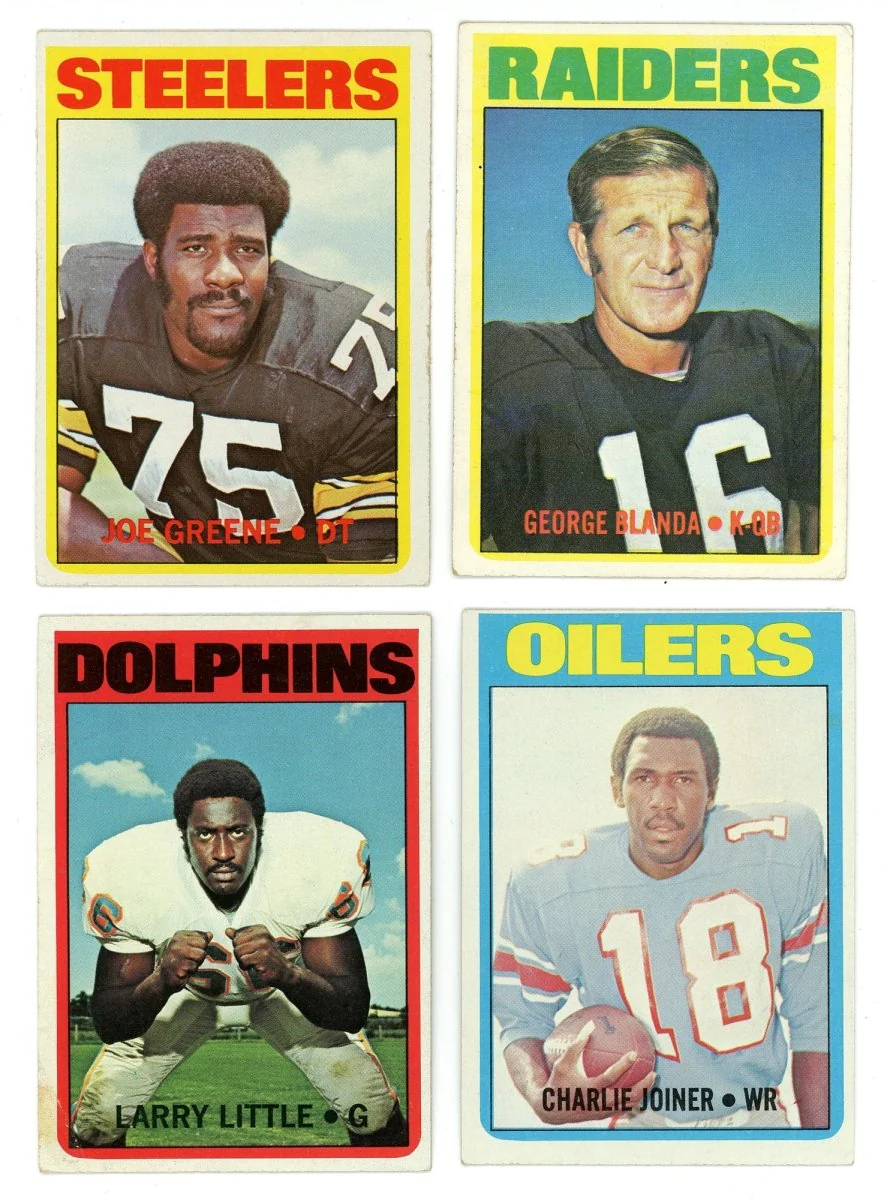 1972 TOPPS FOOTBALL LOW NUMBER SET BREAK BOX– 10 CARDS PER BOX! - Image 7