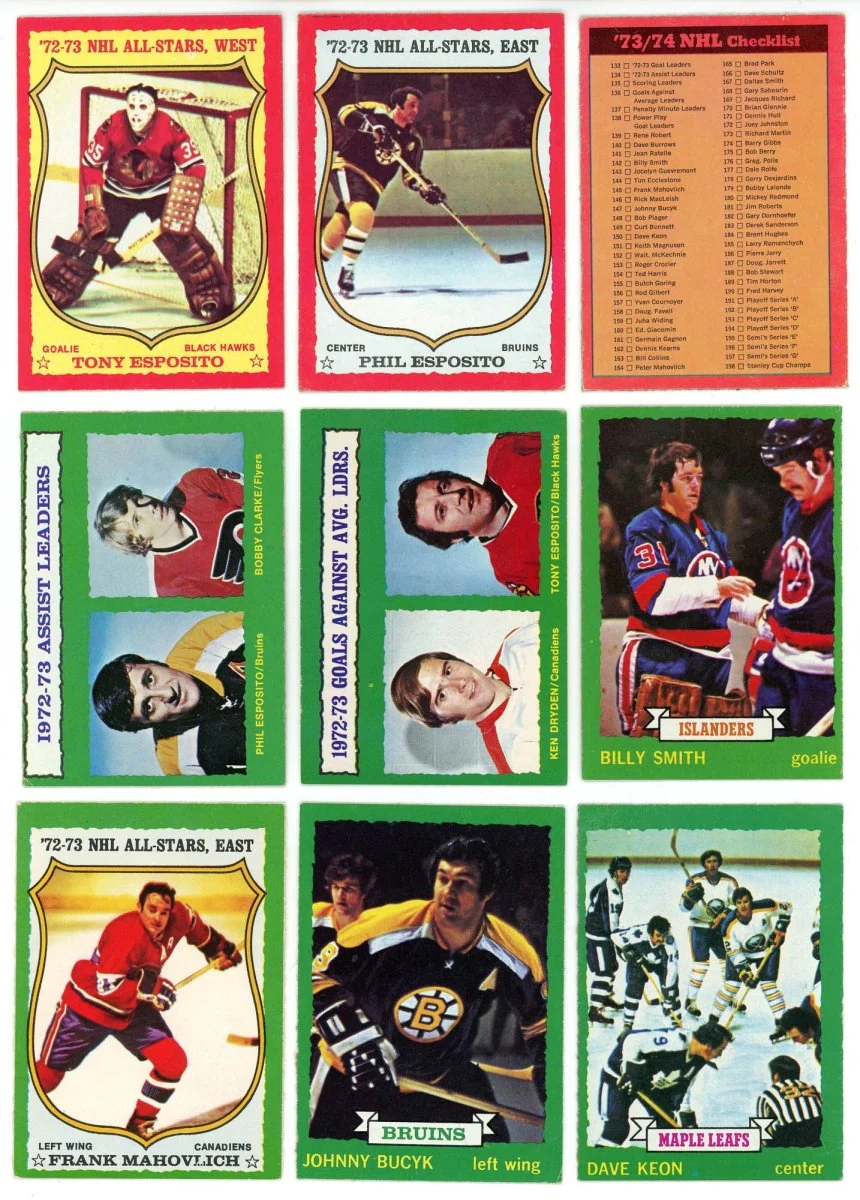 1973-74 O-PEE-CHEE HOCKEY COMPLETE SET BREAK - 14 CARDS PER BOX! 2 HOFERS PER BOX! - Image 4