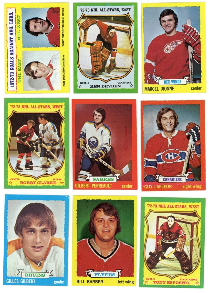 1973-74 TOPPS HOCKEY COMPLETE SET BREAK - 9 CARDS PER BOX! 1-2 HOFERS PER BOX! - Image 2