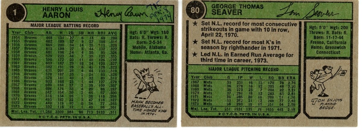 1974 TOPPS BASEBALL COMPLETE SET BREAK - 20 CARDS PER BOX! INCLUDES 1 OR MORE HOFers! - Image 7