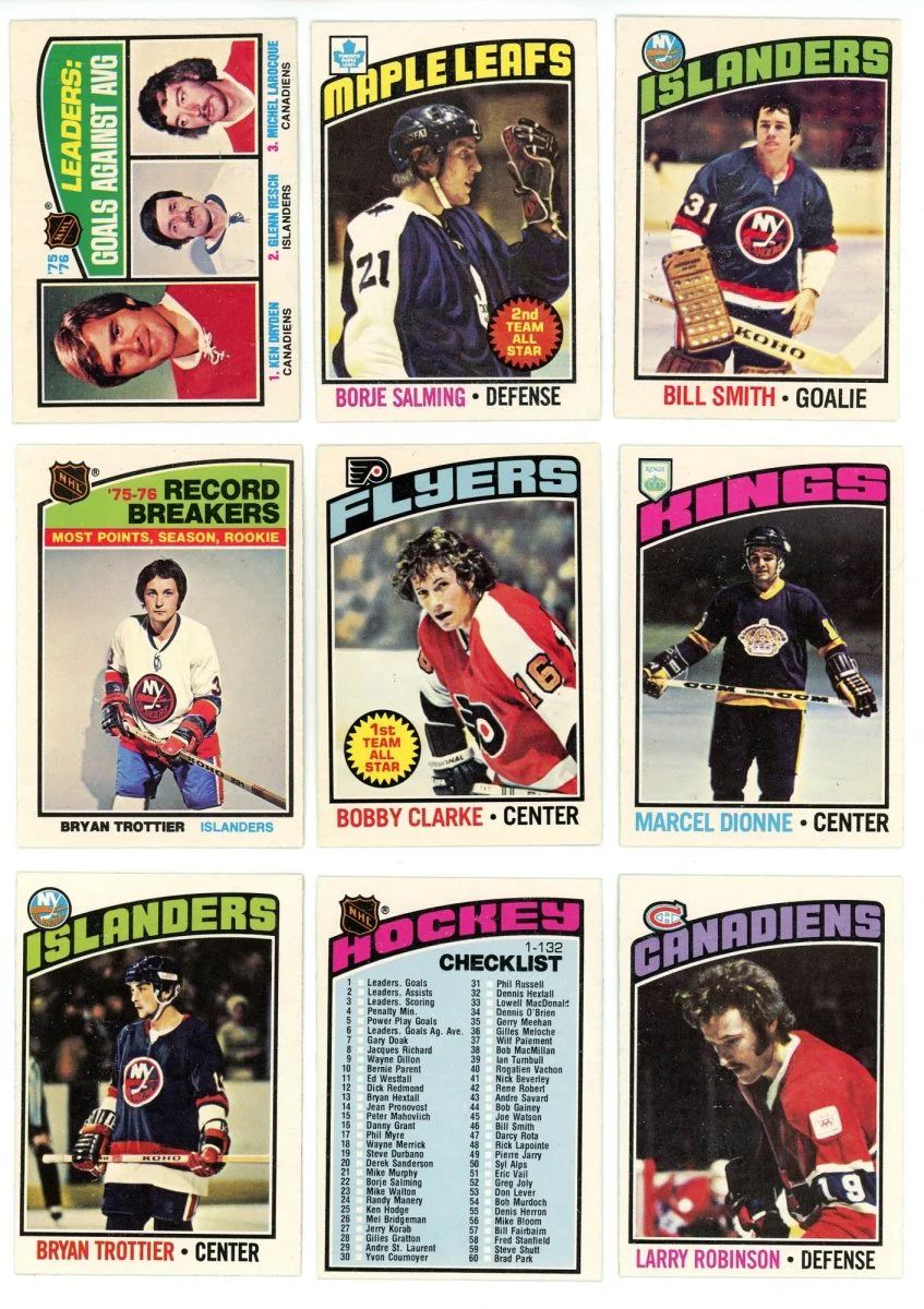 1976-77 O-PEE-CHEE HOCKEY COMPLETE SET BREAK - 15 CARDS PER BOX! 2 HOFERS PER BOX! - Image 2