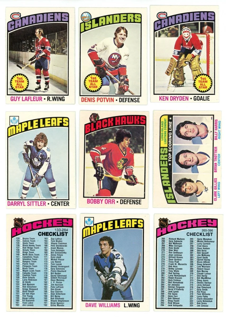 1976-77 O-PEE-CHEE HOCKEY COMPLETE SET BREAK - 15 CARDS PER BOX! 2 HOFERS PER BOX! - Image 4