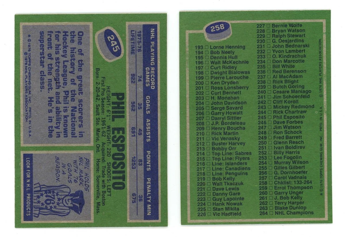 1976-77 TOPPS HOCKEY COMPLETE SET BREAK - 12 CARDS PER BOX! 2 HOFERS IN EVERY BOX! - Image 7