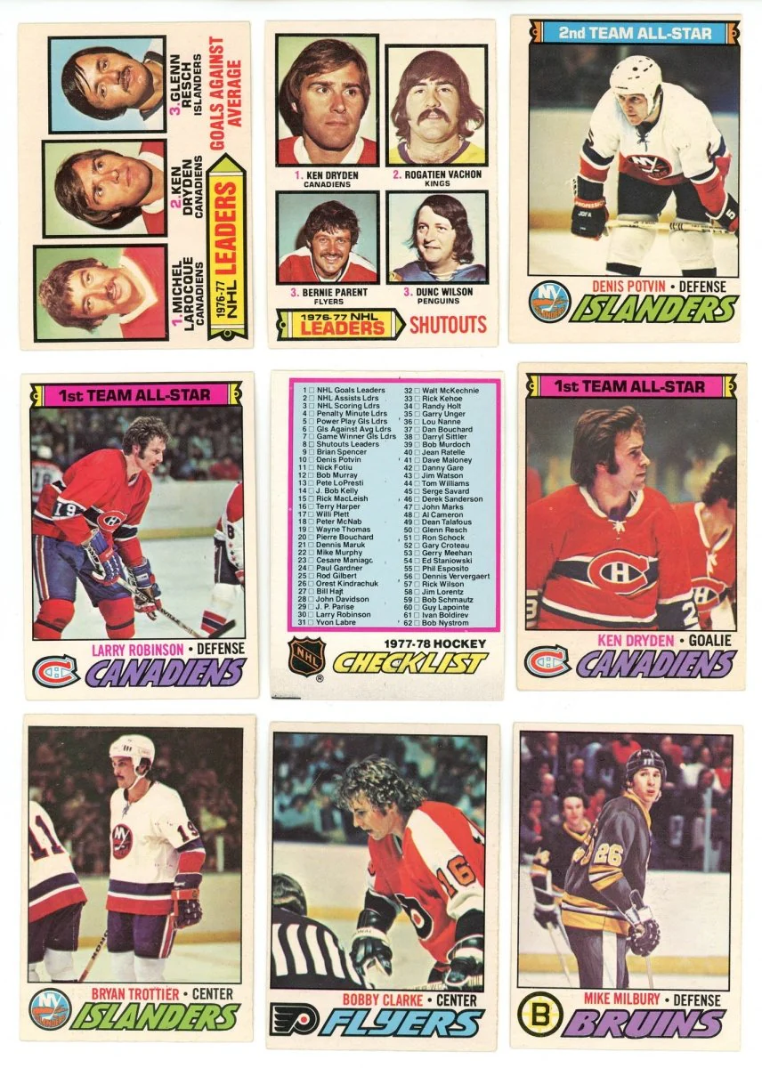 1977-78 O-PEE-CHEE HOCKEY COMPLETE SET BREAK - 18 CARDS PER BOX! 2 HOFERS PER BOX! - Image 2