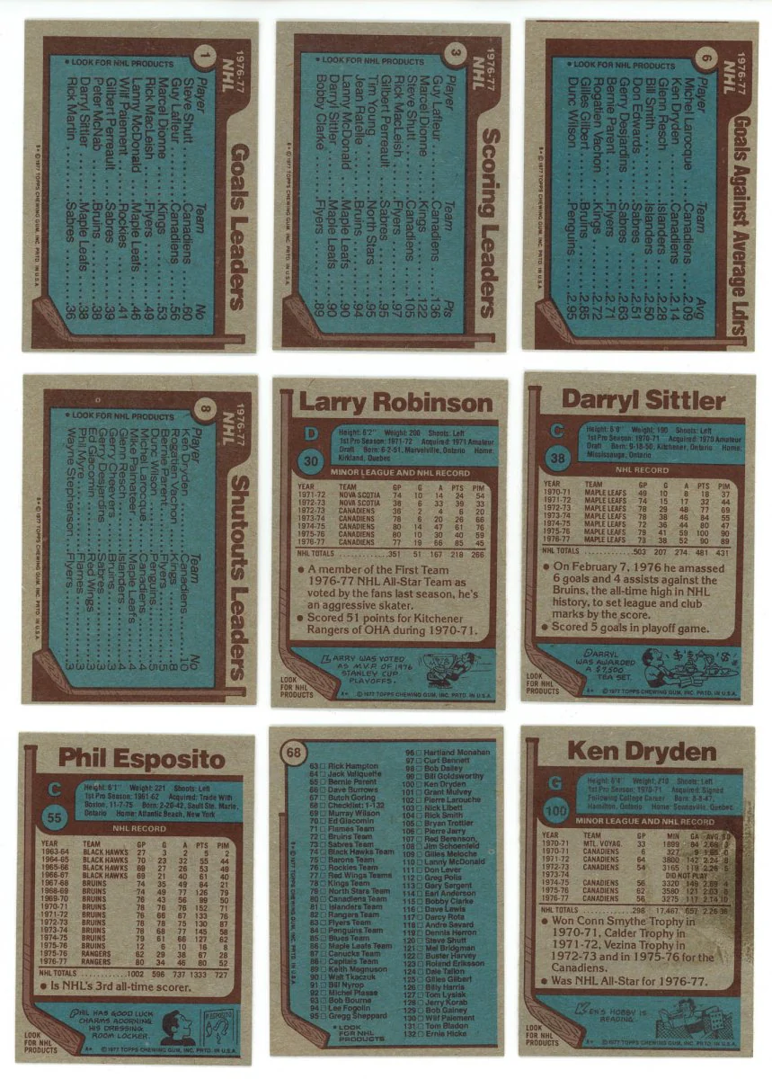 1977-78 TOPPS HOCKEY COMPLETE SET BREAK - 12 CARDS PER BOX! 2 HOFERS PER BOX! - Image 3
