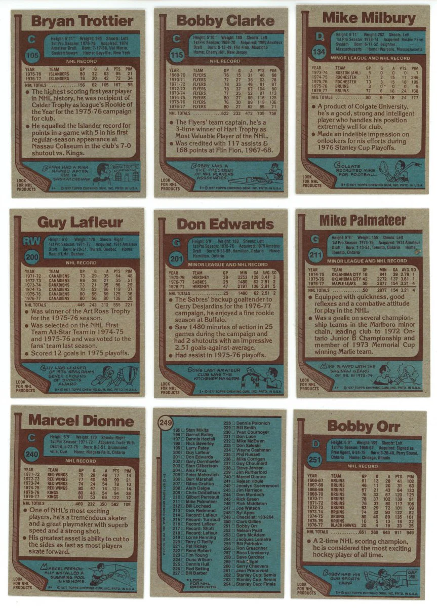 1977-78 TOPPS HOCKEY COMPLETE SET BREAK - 12 CARDS PER BOX! 2 HOFERS PER BOX! - Image 5