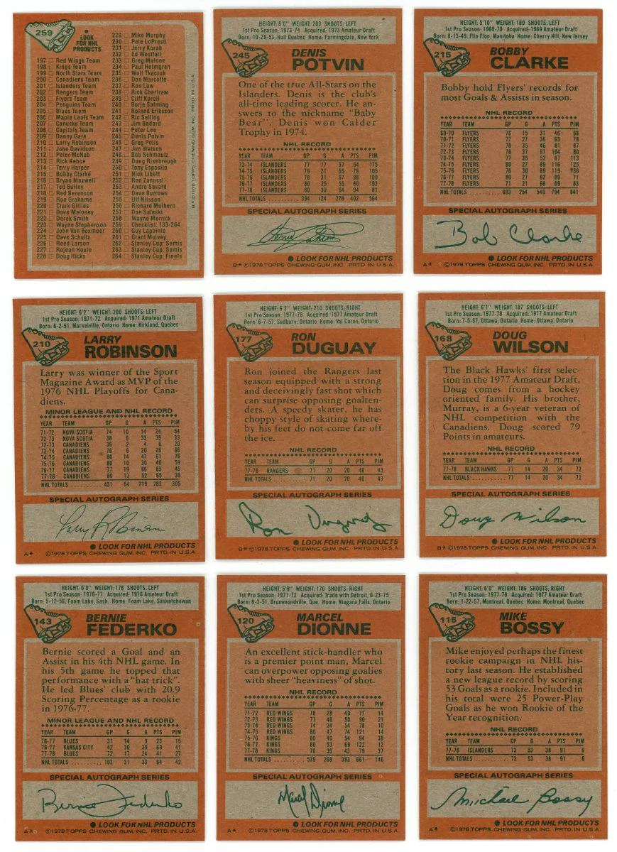 1978-79 TOPPS HOCKEY COMPLETE SET BREAK - 12 CARDS PER BOX! 2 HOFERS IN EVERY BOX! - Image 5