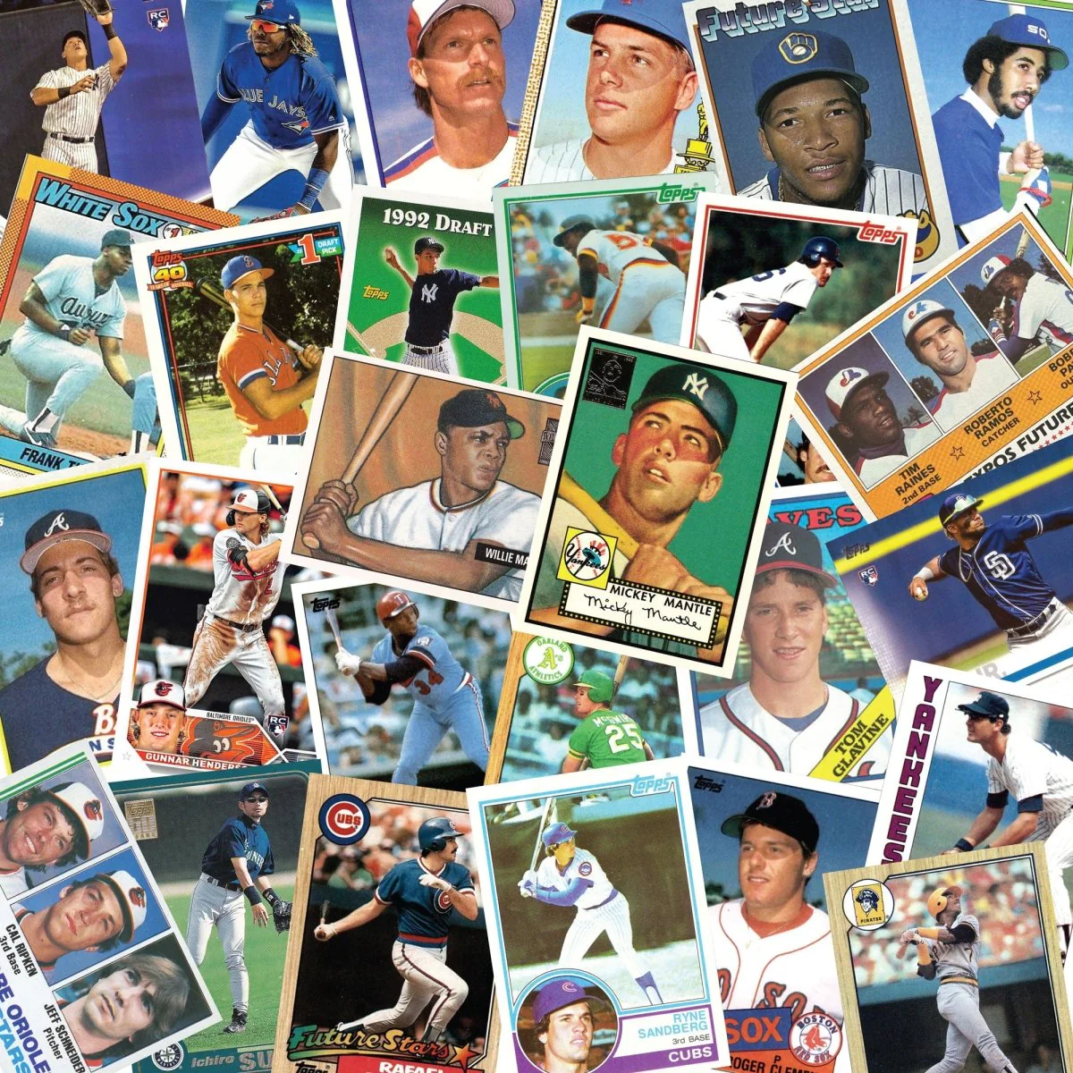 1981-2023 Topps Baseball Set Break – 40+ Cards per Pack!  + (1) 1960’s Topps Card! - Image 2