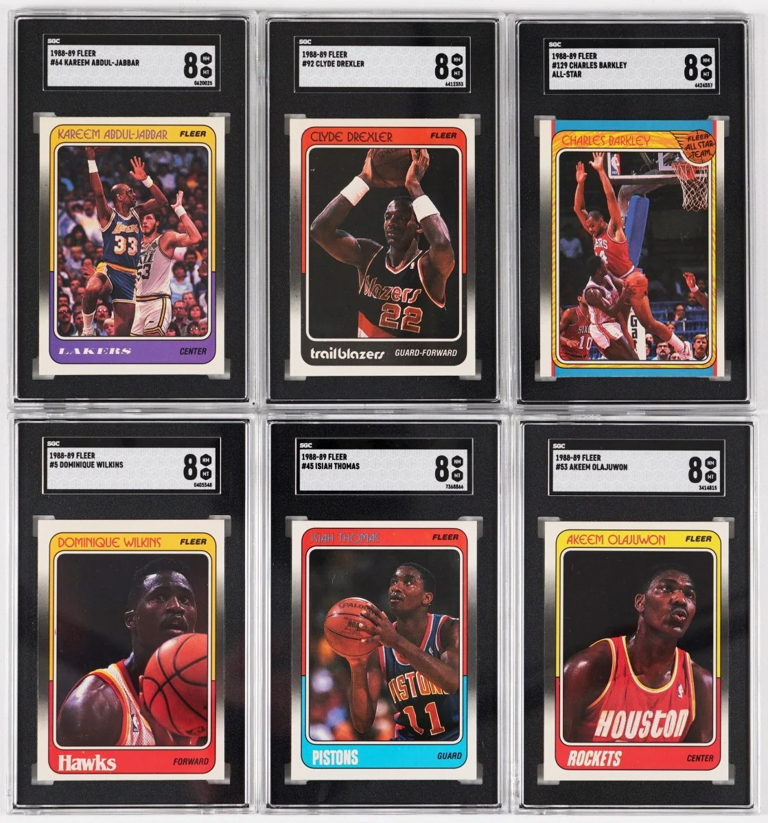 1986-87 to 1989-90 Fleer Basketball Multi-Set Break – 4 Graded Cards per Box! - Image 9