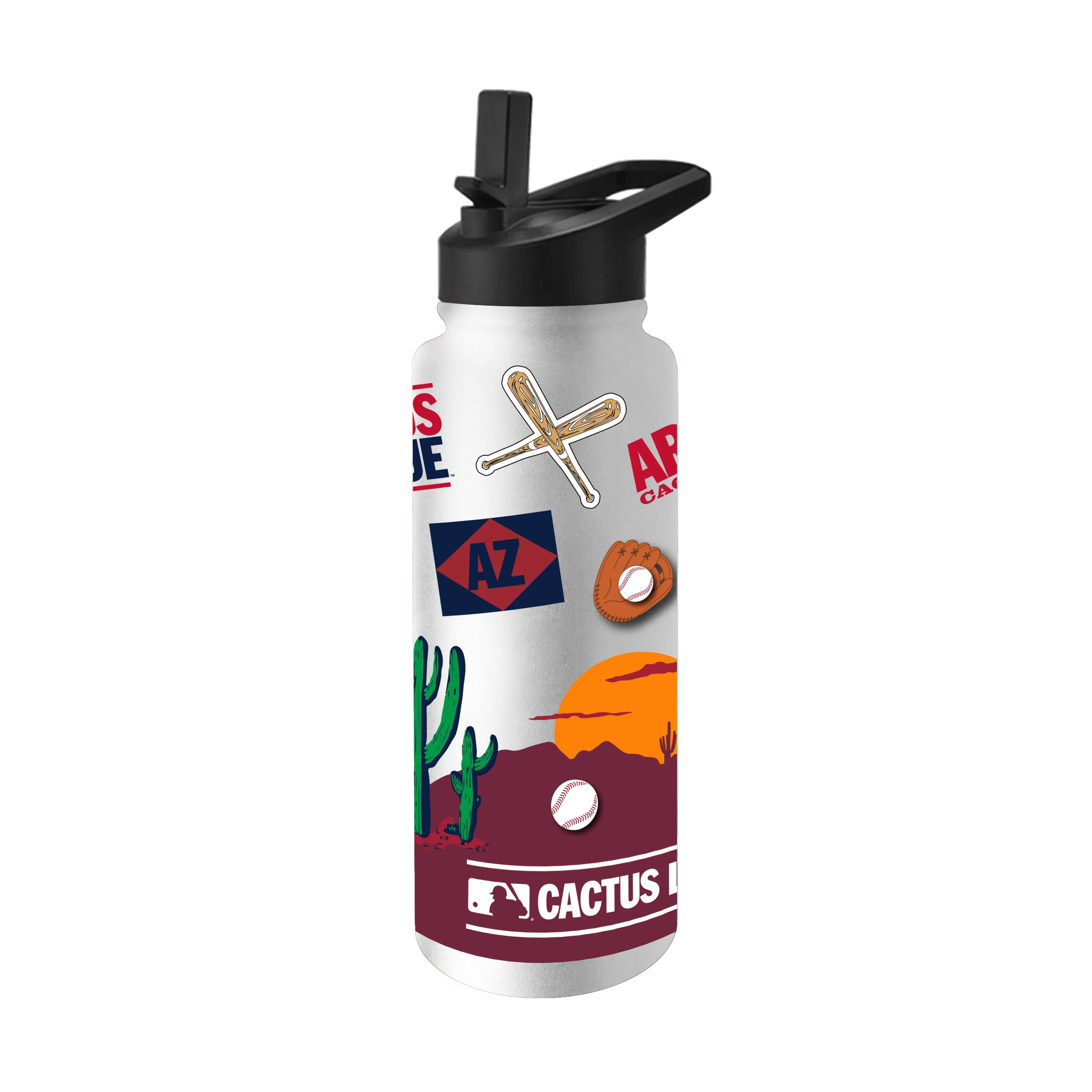 2025 Cactus League 34oz Native Quencher Bottle