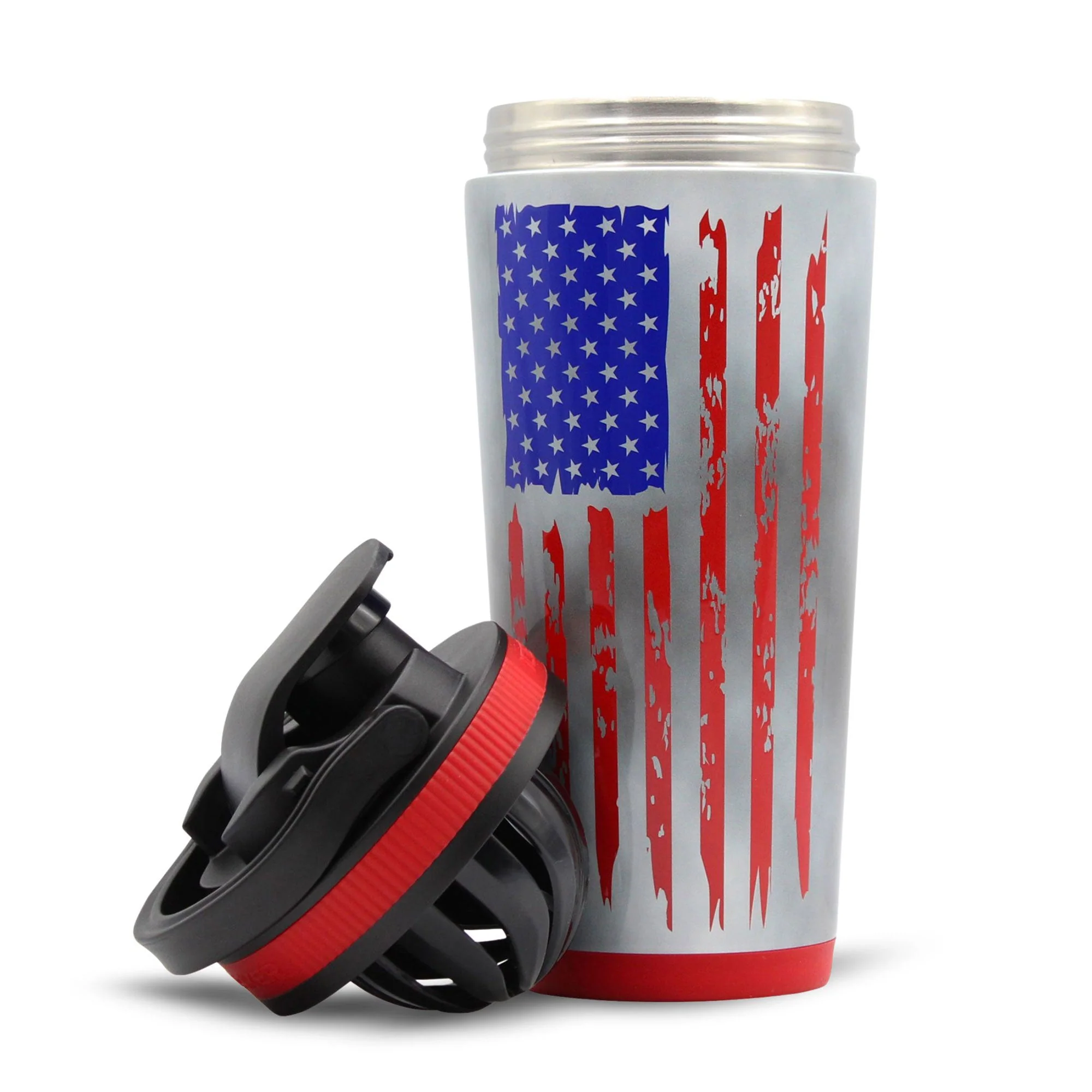 26oz Ice Shaker - 4D American Flag - Image 2