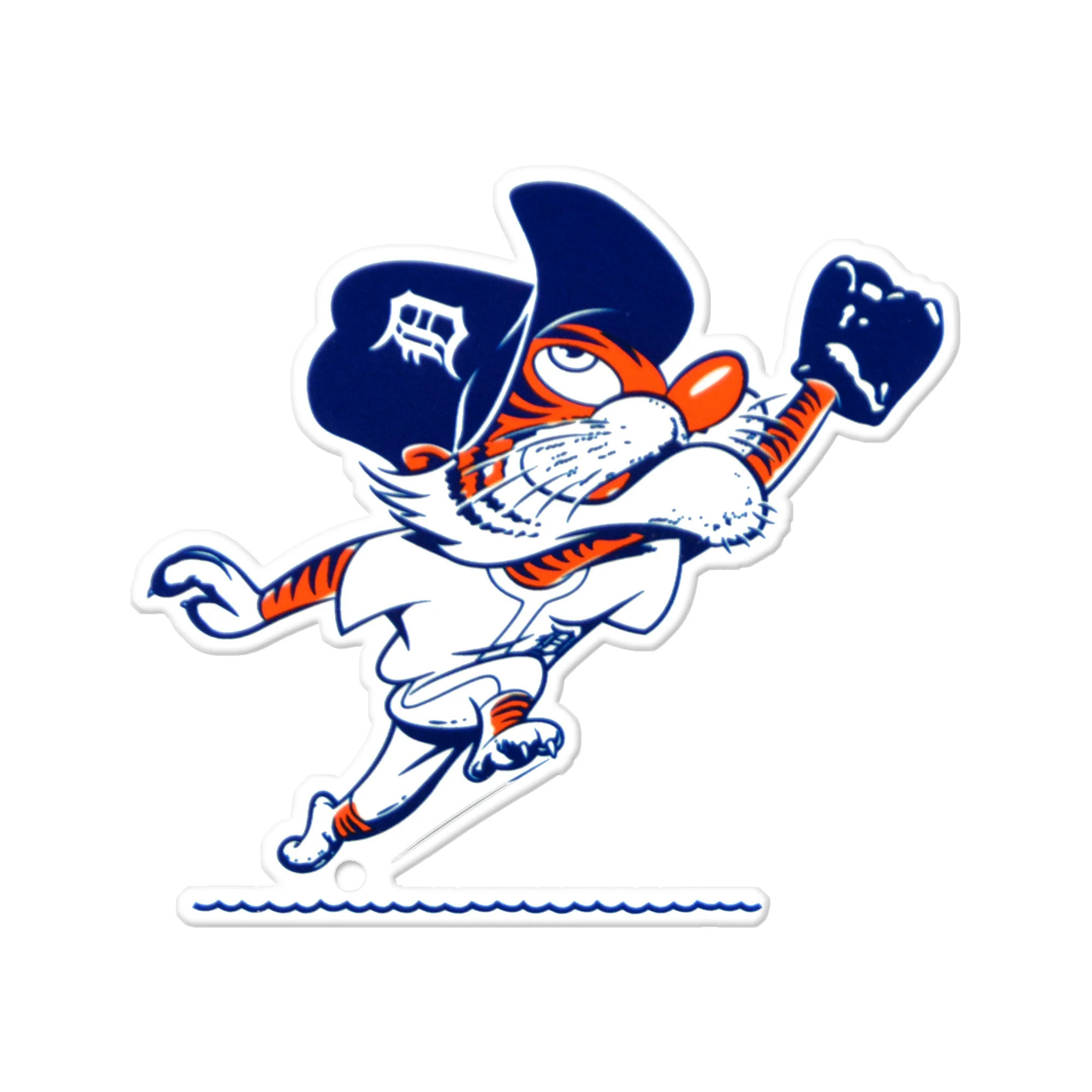 Detroit Tigers - Outfield Kitty Steel Super Magnet