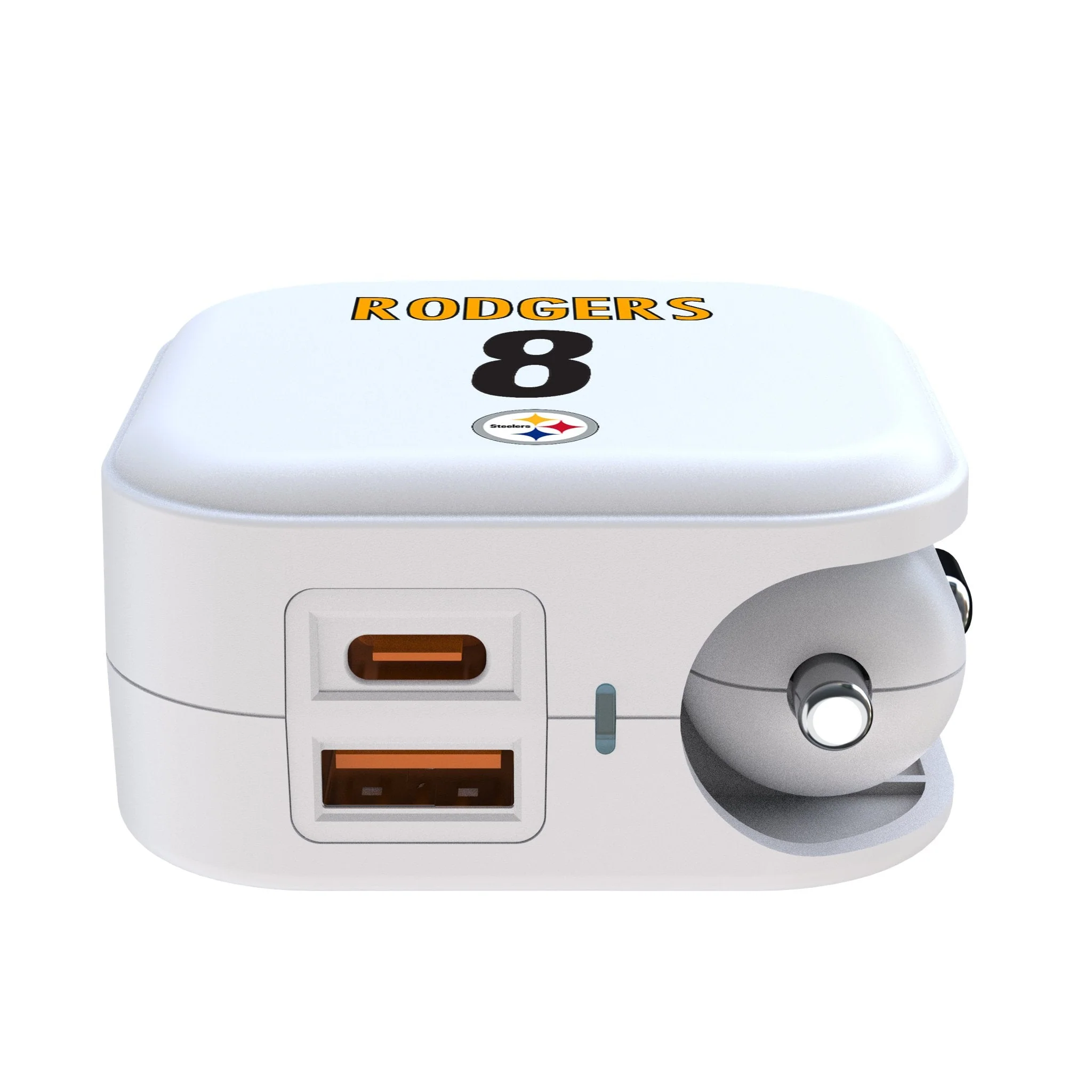 Aaron Rodgers Pittsburgh Steelers 8 Game Tactic 2 in 1 USB Charger - Image 2