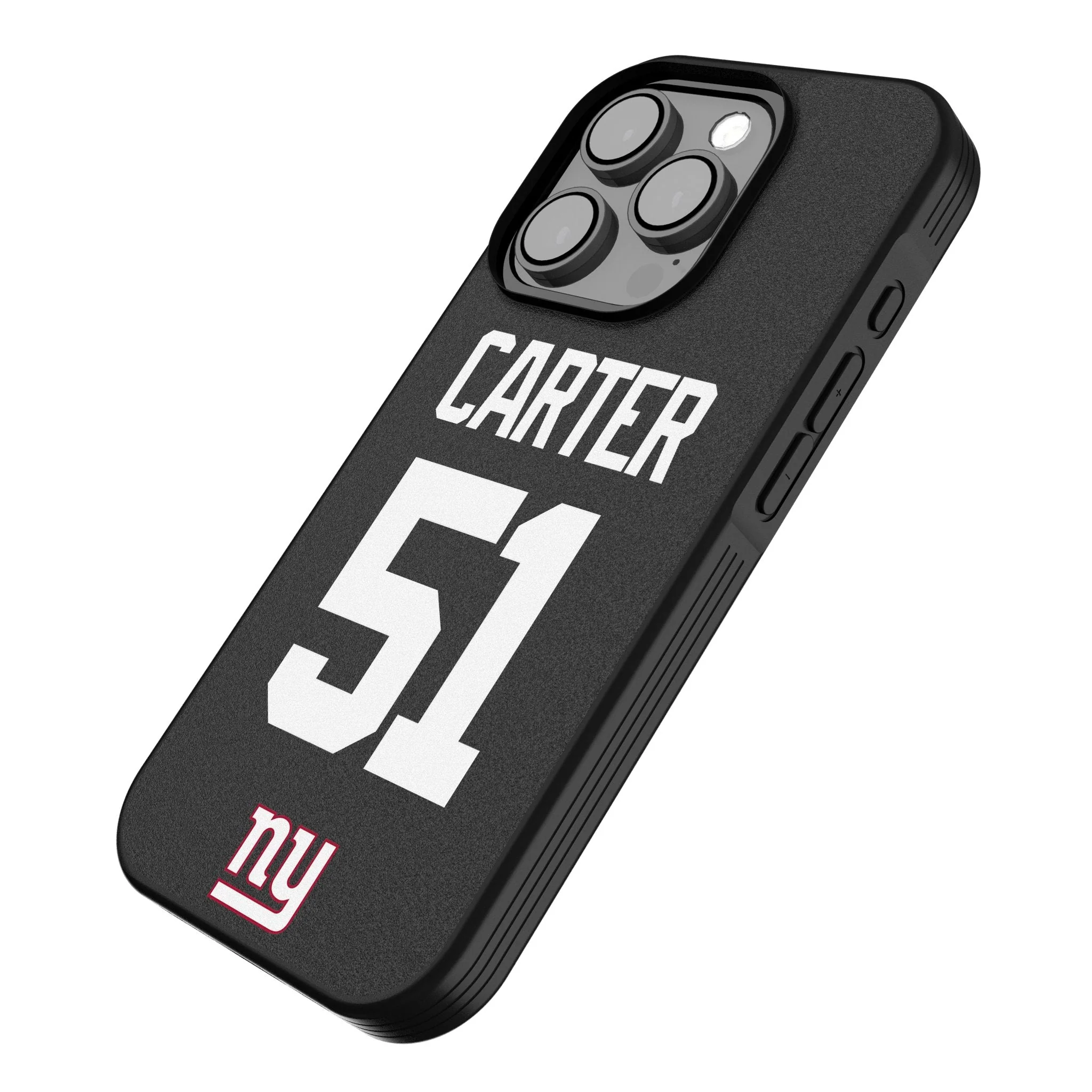 Abdul Carter New York Giants 51 Game Tactic Bump Phone Case for Apple iPhone - Image 2