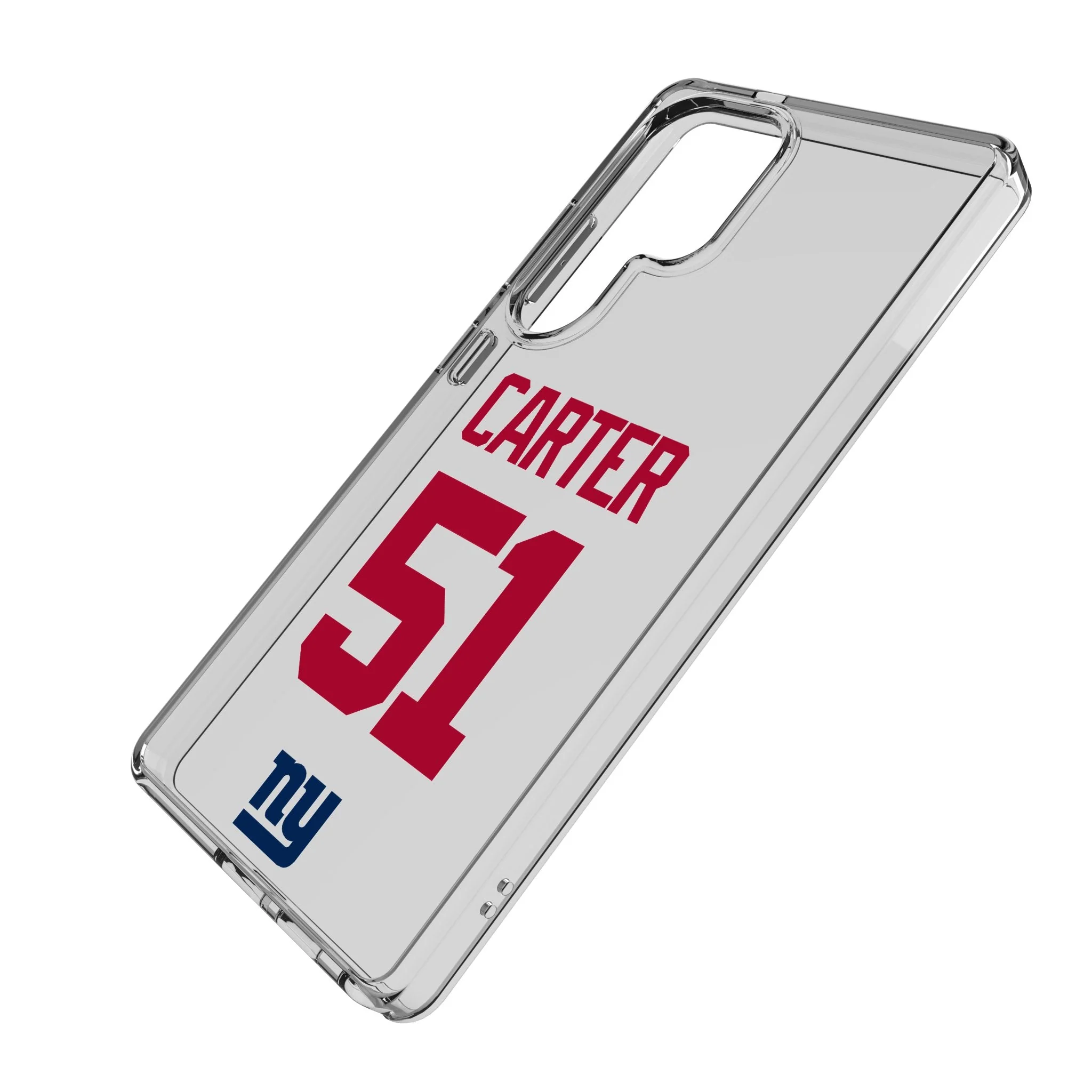 Abdul Carter New York Giants 51 Game Tactic Clear Phone Case for Samsung Galaxy - Image 2