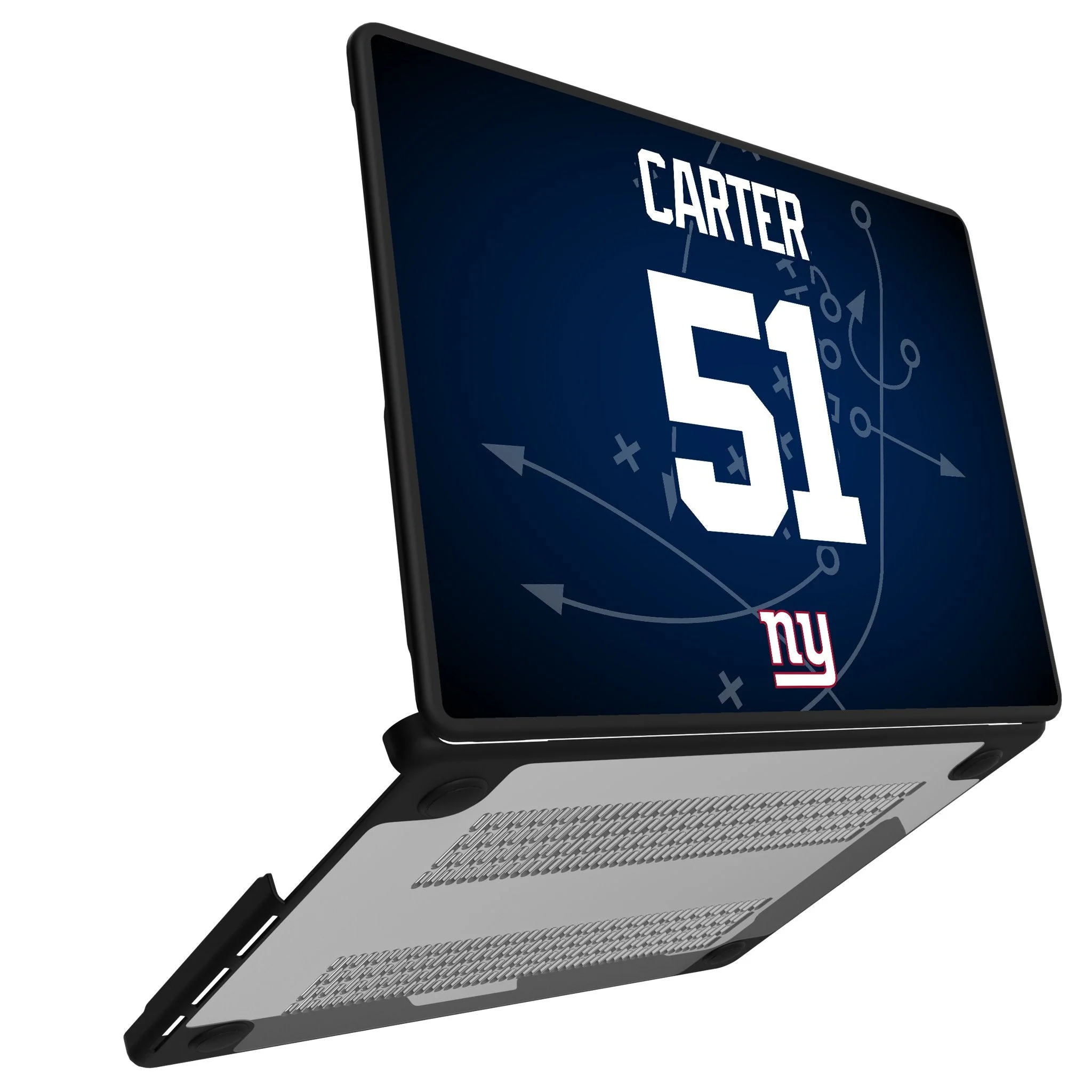 Abdul Carter New York Giants 51 Game Tactic Laptop Case for Apple MacBook - Image 2