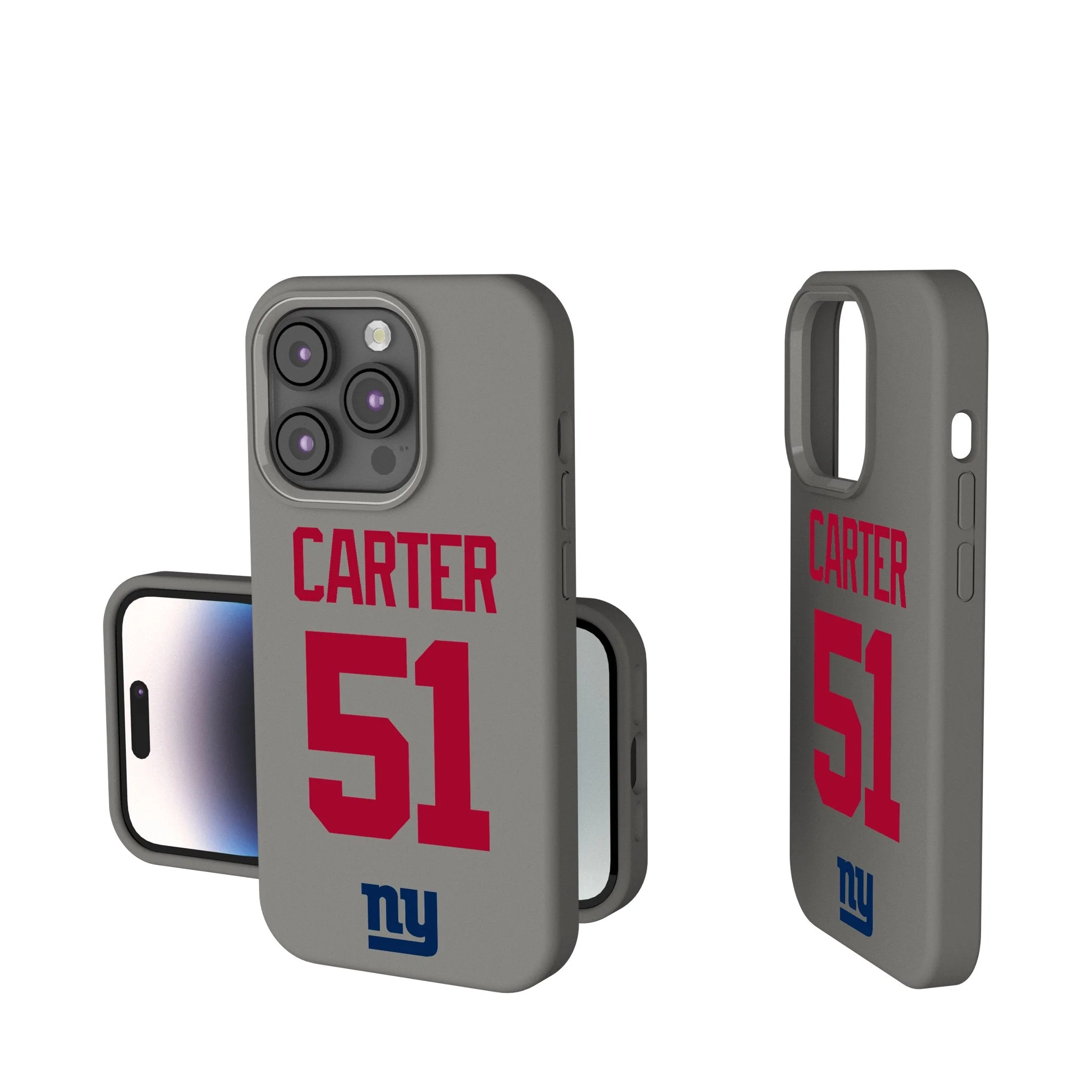 Abdul Carter New York Giants 51 Game Tactic Soft Touch Phone Case for Apple iPhone