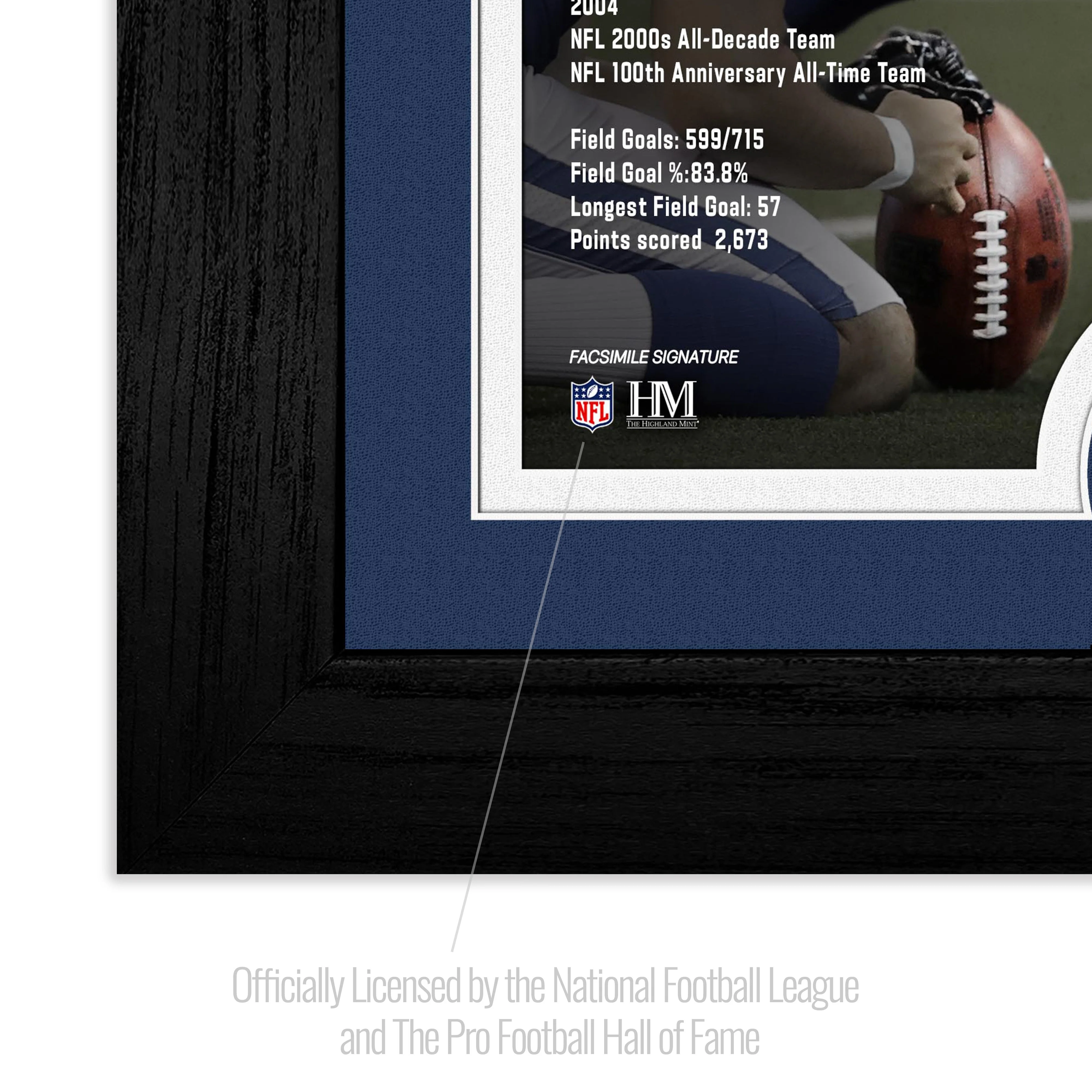 Adam Vinatieri Colts 2026 NFL Hall of Fame Induction Bronze Coin Photo Mint - Image 3