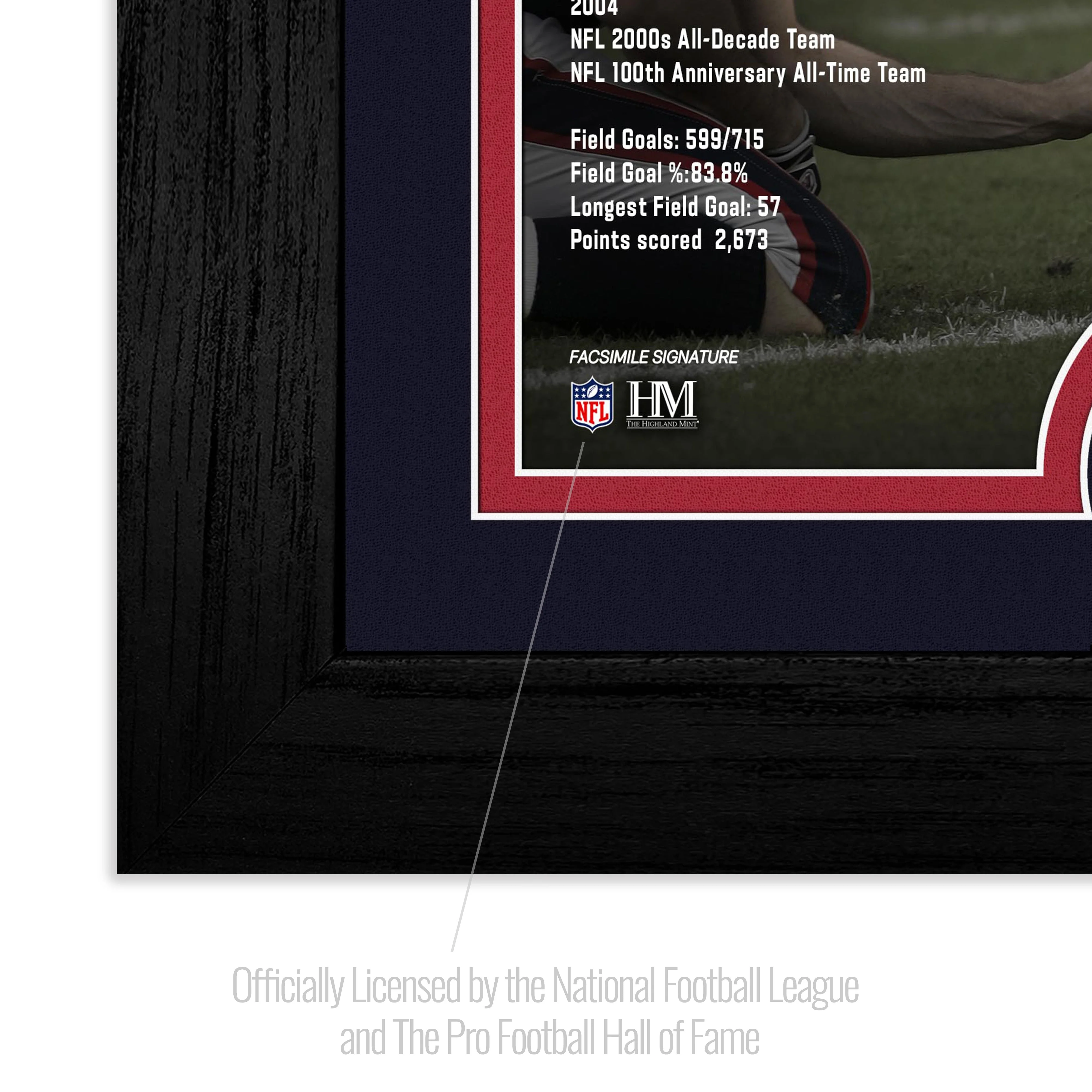 Adam Vinatieri Patriots 2026 NFL Hall of Fame Induction Bronze Coin Photo Mint - Image 3