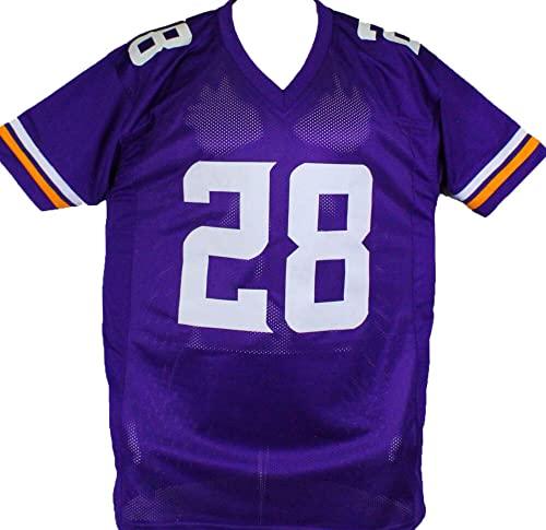 Adrian Peterson Autographed Purple Pro Style Jersey-Beckett W Hologram - Image 2
