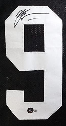 AJ Epenesa Autographed Black College Style Jersey - Beckett W Black T9 - Image 3