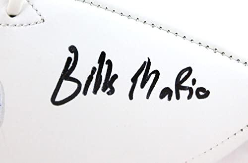 Aj Epenesa Autographed Buffalo Bills Logo Football w/Bills Mafia-Beckett W Hologram - Image 3