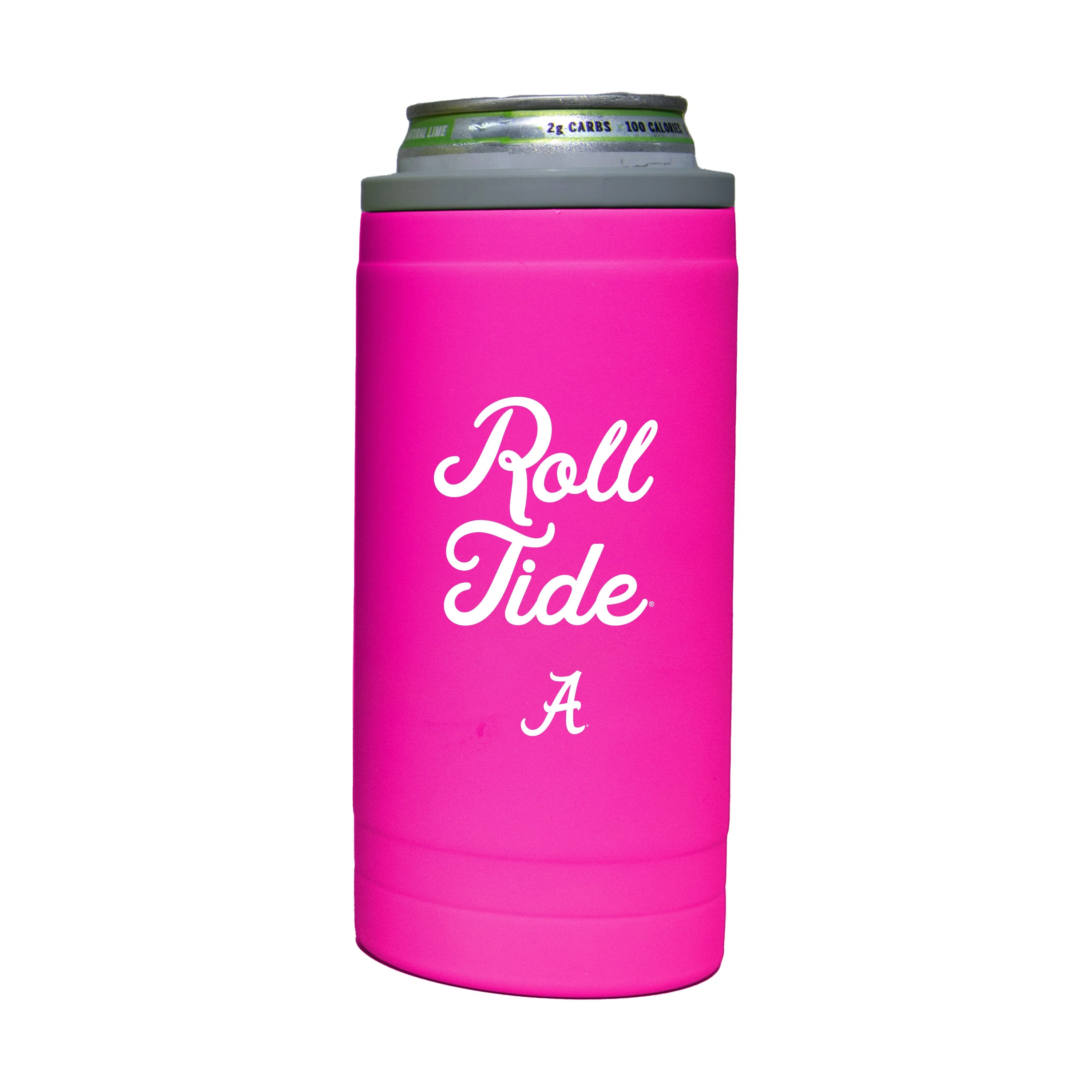 Alabama Crimson Tide Electric 12oz Roll Tide Soft Touch Slim Coolie