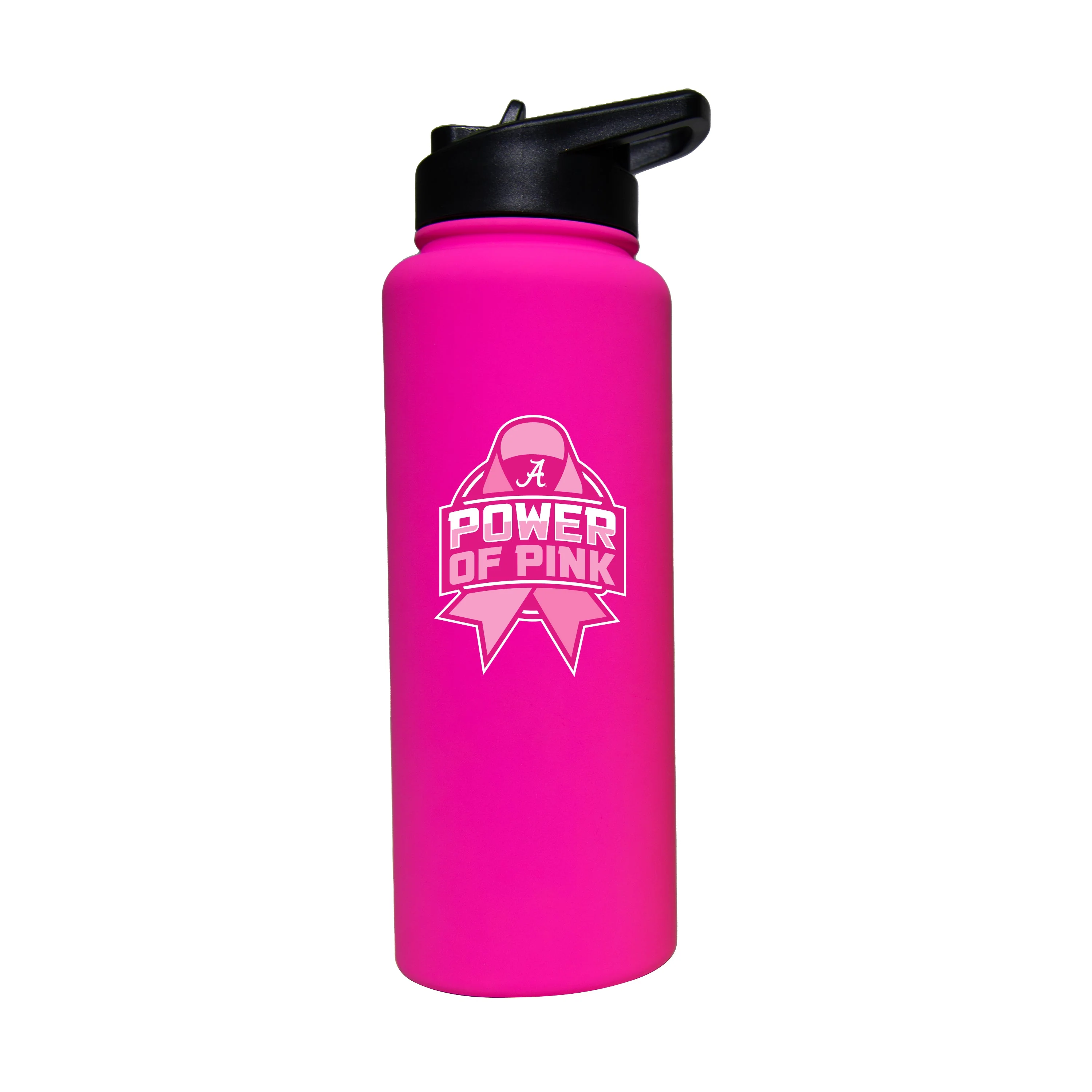 Alabama Crimson Tide Power of Pink 34oz Soft Touch Quencher
