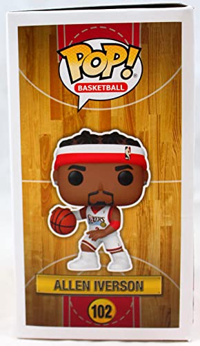 Allen Iverson Autographed Funko Pop Figurine #102-Beckett W Hologram White - Image 5