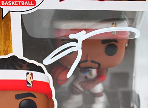 Allen Iverson Autographed Funko Pop Figurine #102-Beckett W Hologram White - Image 7