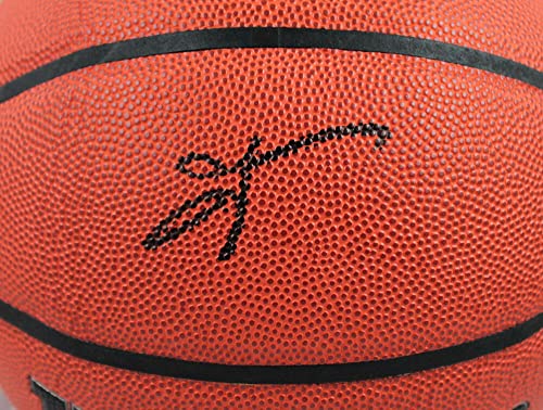 Allen Iverson Autographed Official NBA Wilson Basketball-Beckett W Hologram Black - Image 5
