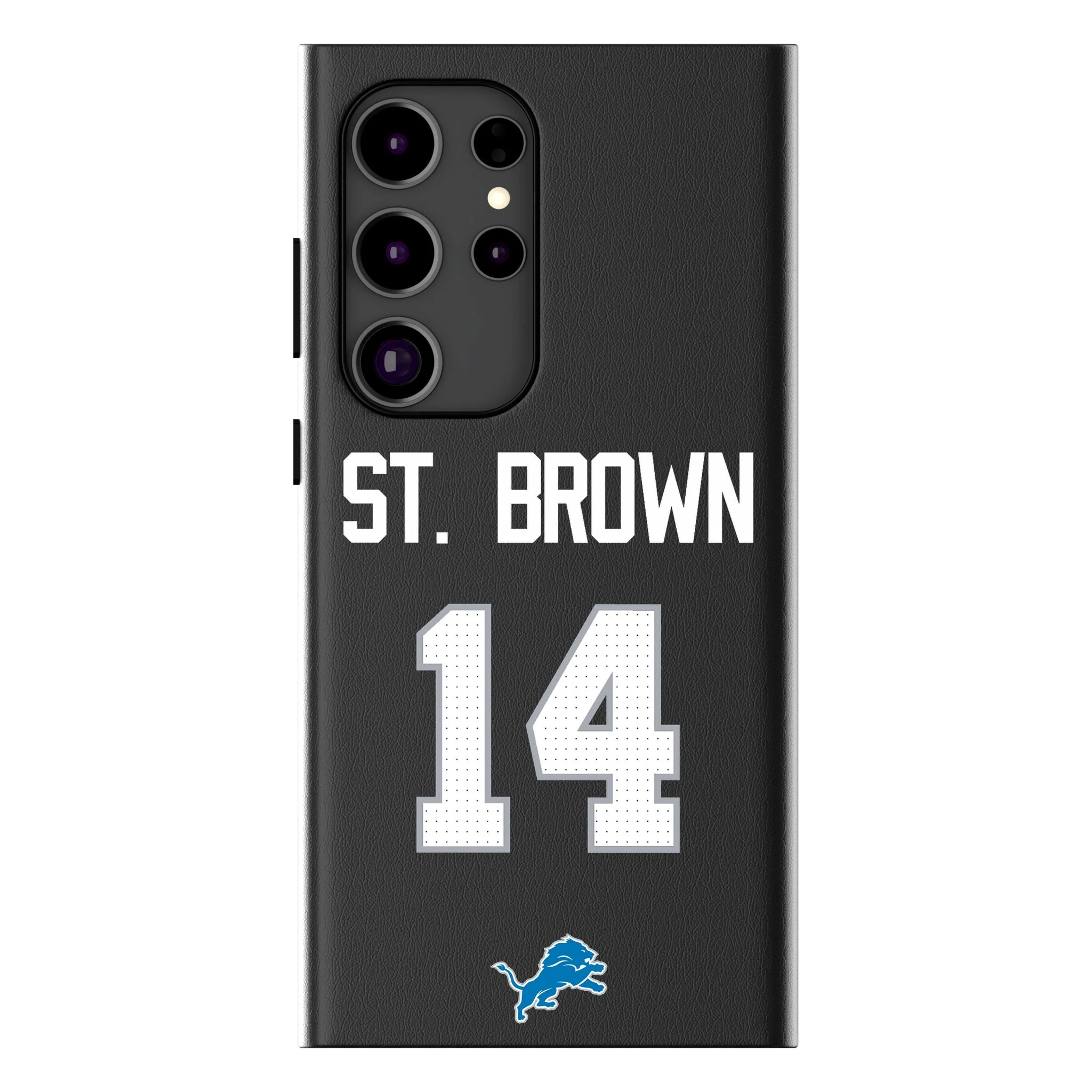 Amon-Ra St. Brown Detroit Lions 14 Ready MagSafe Compatible Phone Case for Samsung Galaxy
