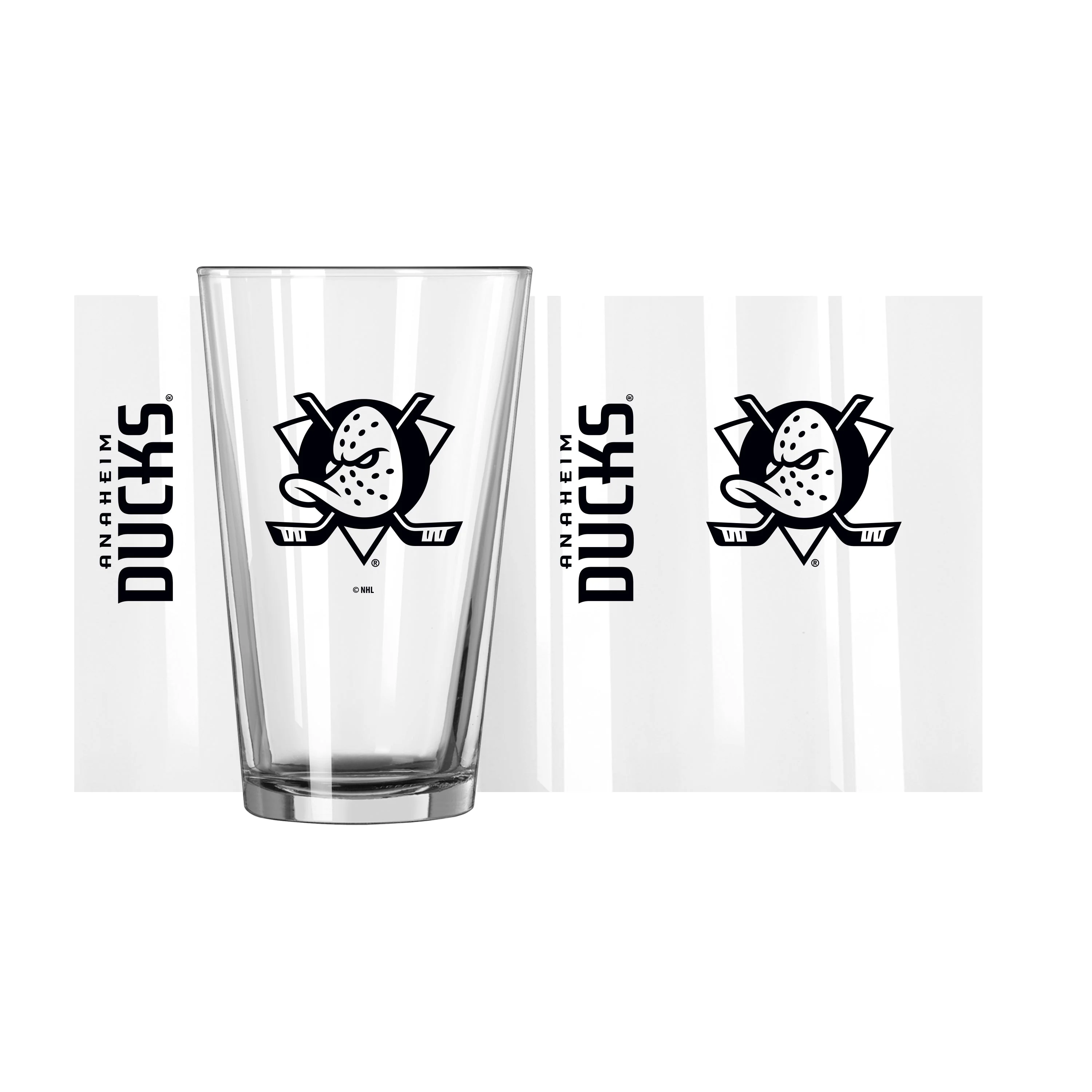Anaheim Ducks 16oz Gameday Pint Glass - Image 2