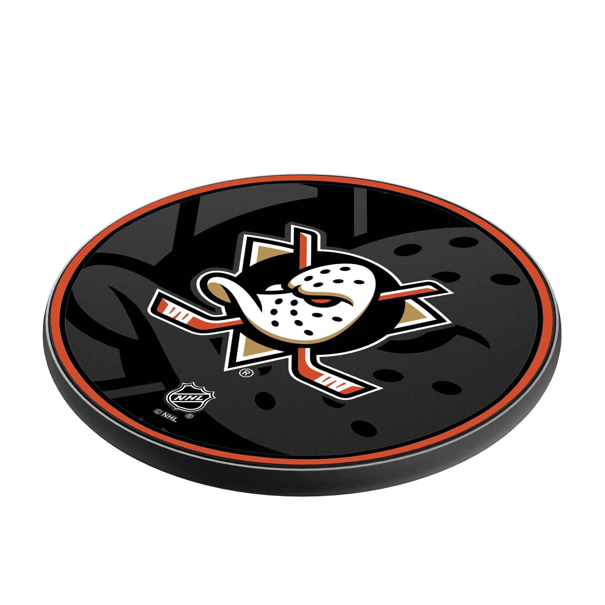 Anaheim Ducks Monocolor Tilt 15-Watt Wireless Charger - Image 2