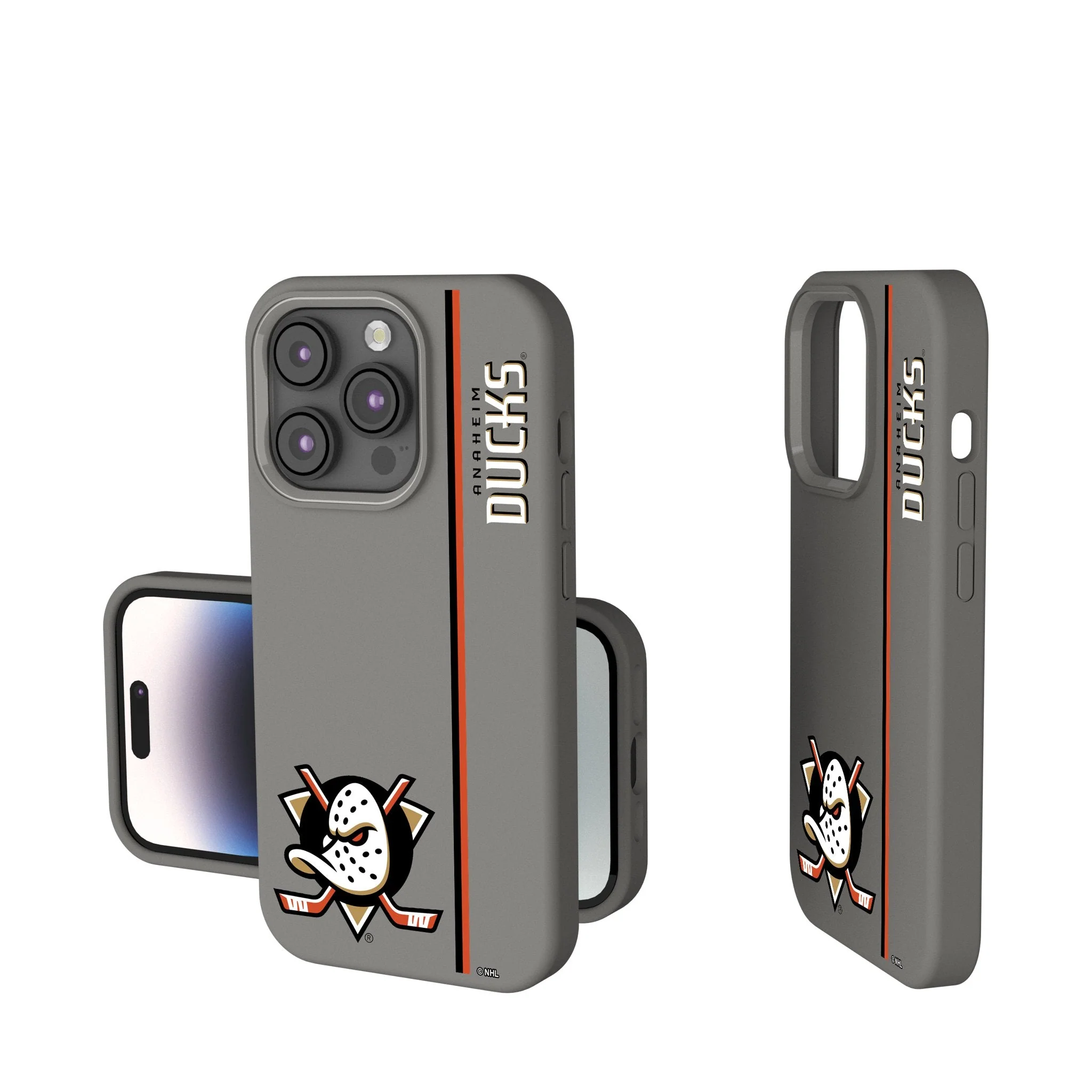 Anaheim Ducks Sidebar Soft Touch Phone Case