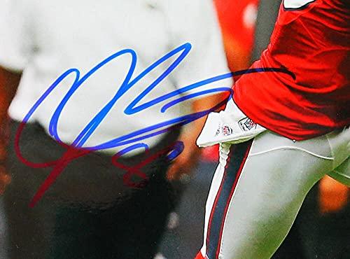 Andre Johnson Signed Houston Texans 8x10 Red JSY Photo-JSA W Auth Blue - Image 2