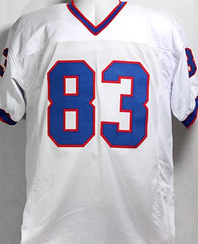 Andre Reed Autographed White Pro Style Jersey - JSA Witnessed Silver - Image 2