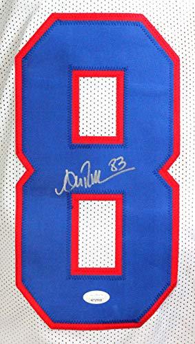 Andre Reed Autographed White Pro Style Jersey - JSA Witnessed Silver - Image 3