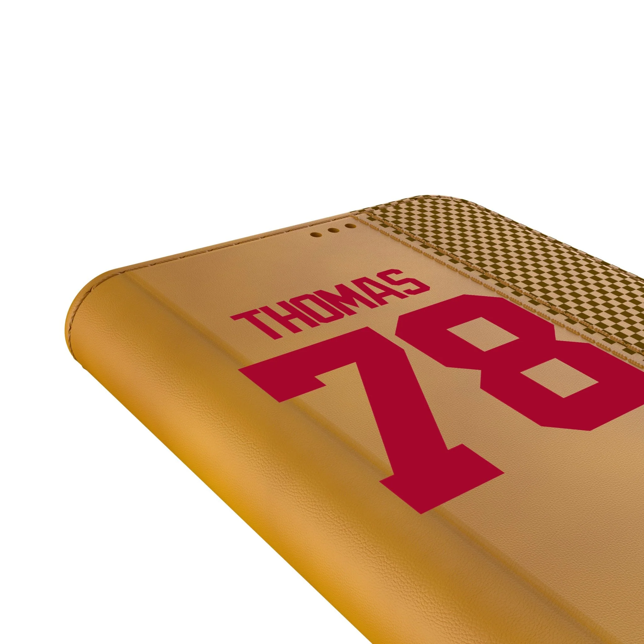 Andrew Thomas New York Giants 78 Game Tactic Folio Phone Case for Samsung Galaxy - Image 5